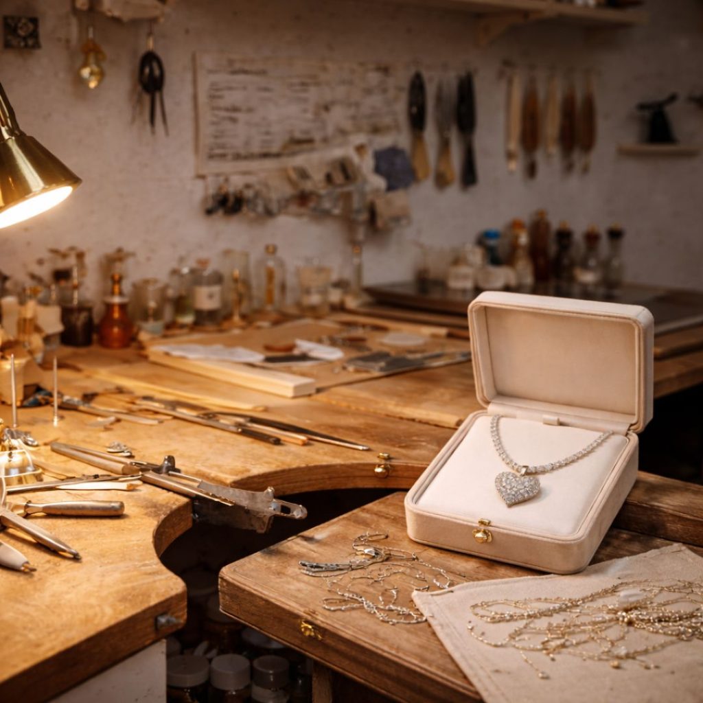 atelier de bijoux coeur