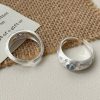 bague argent cœur bleu de marque