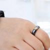bague céramique avec cœur