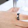 bague céramique cœur