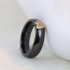 bague céramique cœur de marque