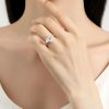 bague cœur or jaune