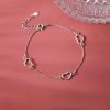 bracelet avec 3 cœurs