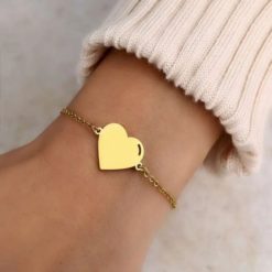 bracelet grand cœur
