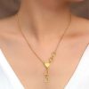 collier 5 cœurs