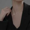 collier cœur brillant