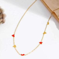 collier cœur mignon