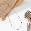 collier cœur mignon de marque