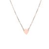 collier cœur ras de cou de luxe