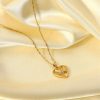collier cœur style vintage