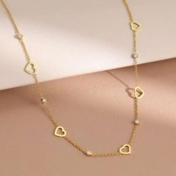 collier mini cœur