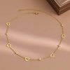 collier mini cœur de marque