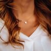 collier plus cœur ras de cou