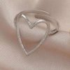 bague grand cœur de marque