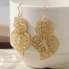 boucles d'oreilles avec cœur de Viana