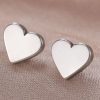 boucles d'oreilles avec cœur pour enfant