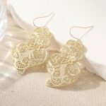 boucles d'oreilles cœur de Viana de marque