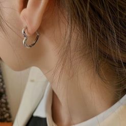 boucles d'oreilles créoles cœur