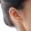 boucles d'oreilles ourson avec cœur