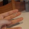 boucles d’oreilles puces cœur