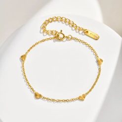 bracelet 4 cœurs