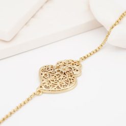 bracelet avec cœur de viana