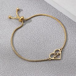 bracelet battement cœur