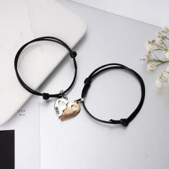 bracelet cœur brisé