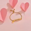 bracelet cœur personnalisé de marque