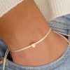 bracelet cordon cœur