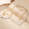 bracelet de cheville cœur