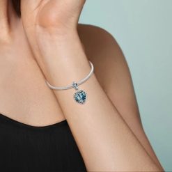 charm avec cœur arbre de vie