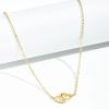 collier 2 cœurs entrelacés de marque