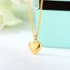 collier avec cœur bombé