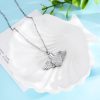 collier cœur ange