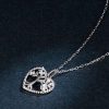 collier cœur arbre de vie