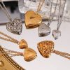 collier cœur avec photo