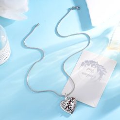 collier cœur brisé