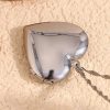 collier cœur personnalisé avec photo
