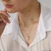 collier cœur pierre