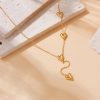 collier en 4 cœurs