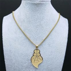 collier en cœur de viana
