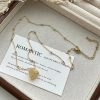 collier long plus cœur