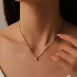 collier petit cœur