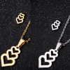 pendentif 3 cœurs