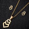 pendentif avec 3 cœurs