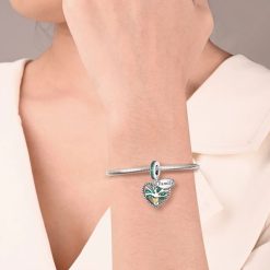 pendentif avec cœur arbre de vie