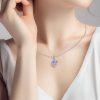 pendentif avec cœur arbre vie