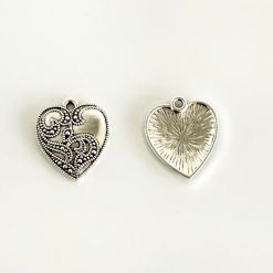 pendentif avec cœur fantaisie