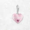 pendentif avec cœur je t'aime